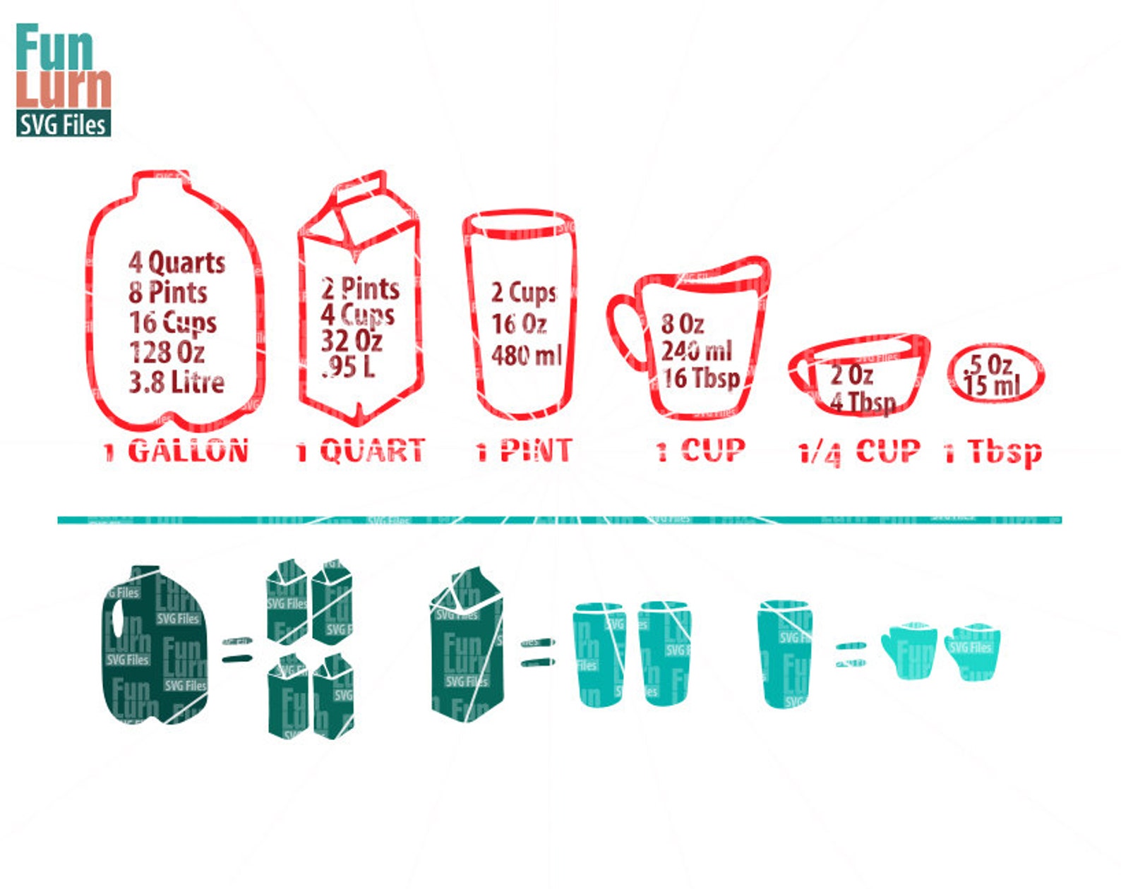 kitchen-measurements-svg-gallon-quart-pint-cup-etsy-canada