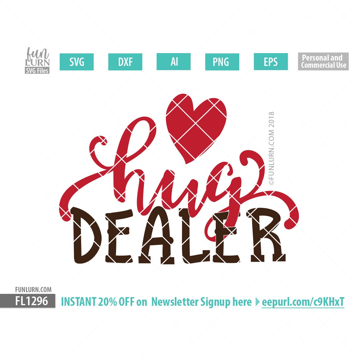 Hug Dealer SVG Valentine's day svg love heart Baby | Etsy