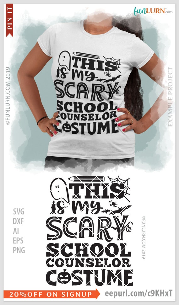 Buy This is My Scary Teacher Costume Svg / Halloween Svg / Online in India  