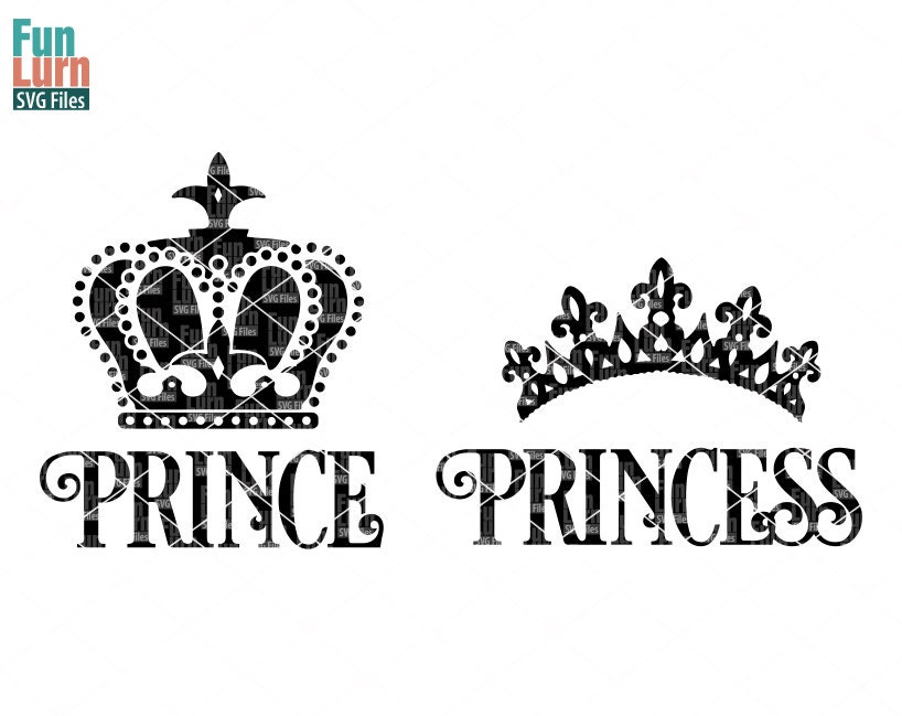Download Prince Princess Svg Prince Svg Princess Svg Princess Etsy