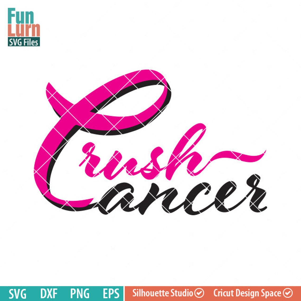 Breast Cancer SVG Crush Cancer SVG Breast Cancer Awareness - Etsy Hong Kong