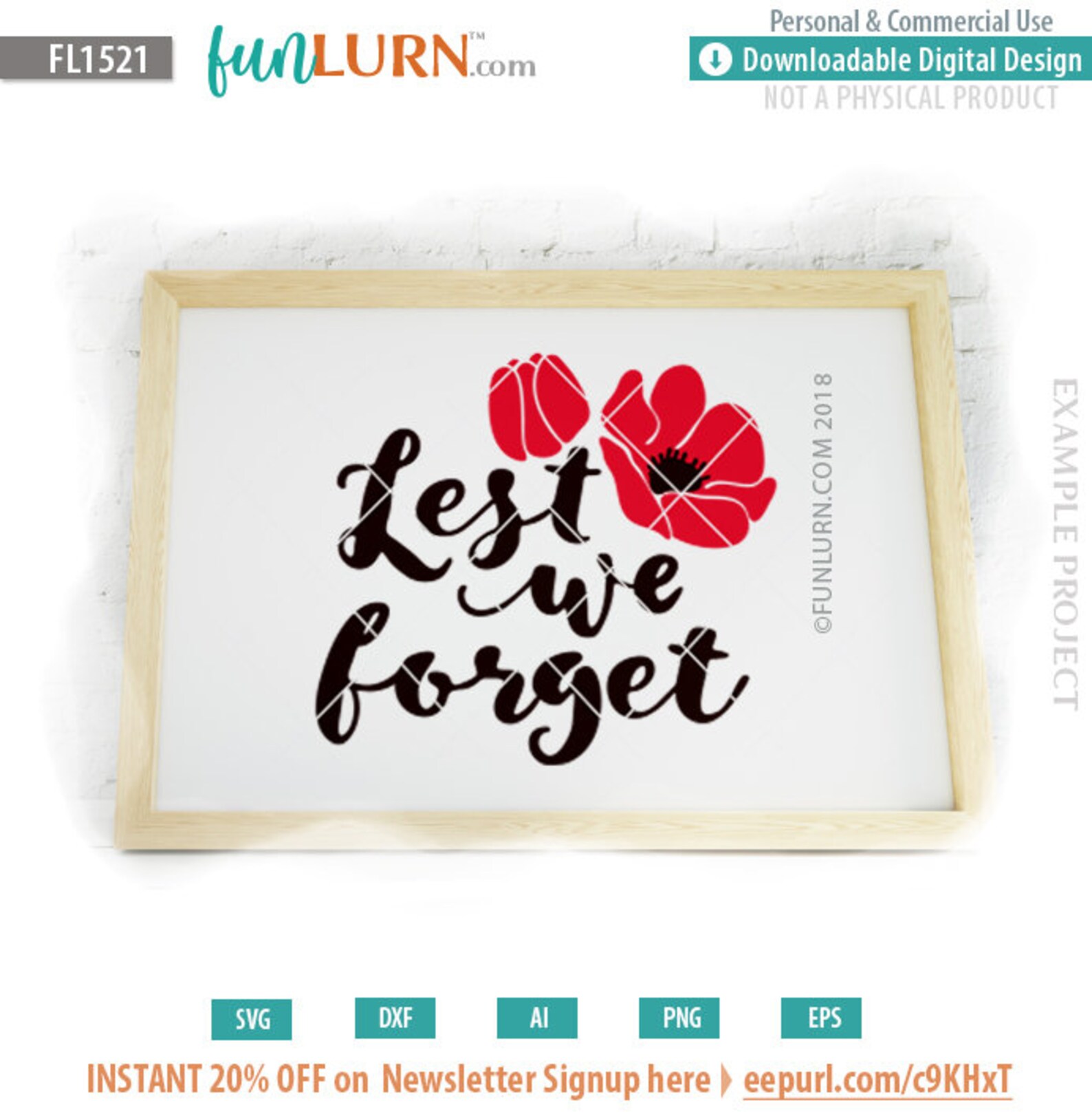 Lest We Forget Svg Poppy Flowers Remembrance Day Canada - Etsy