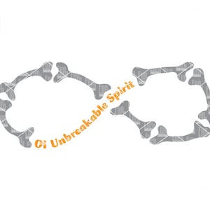 Osteogenesis Imperfecta Awareness SVG, bones, infinity, unbreakable spirit, hope, svg, png, dxf, eps , cameo files, cricut file