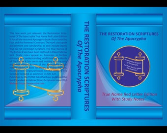 The Restoration Scriptures of The Apocrypha-Multi Colors