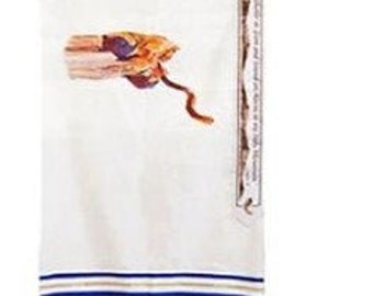 Shofar Prayer Shawl-Tallit (All Sales Final Item)