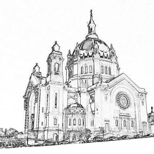 Cathedral of Saint Paul Sketch