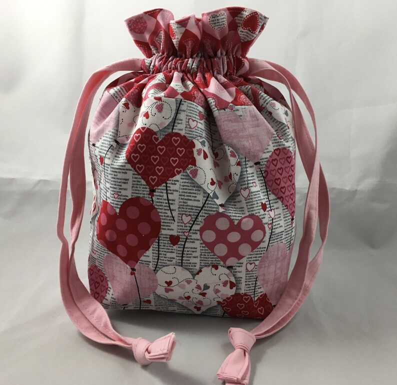 Small Project Bag Knitting Project Bag Small Knitting Bag Etsy