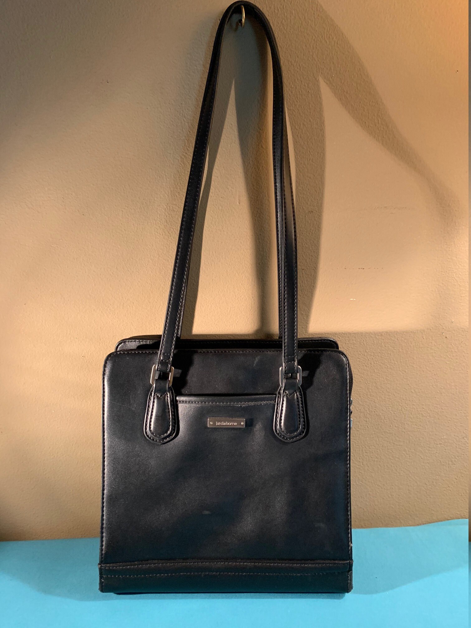 Liz claiborne leather handbags hot sale