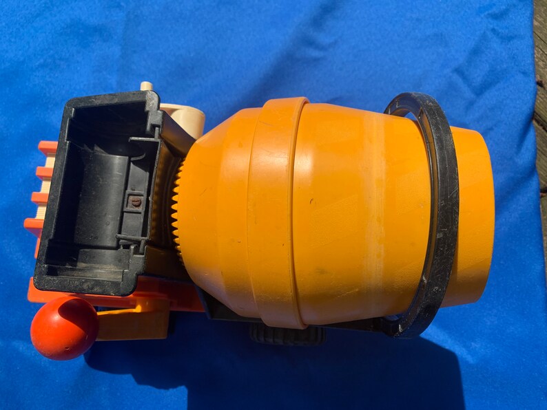 Fisher Price Cement Mixer Vehicle w Big Handle Action 315 Etsy