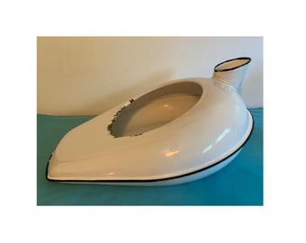 Vintage Cesco Columbian Hospital Urinal Bedpan
