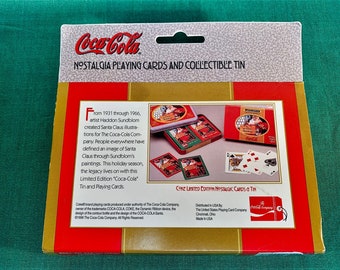 CocaCola Nostalgia Playing Cards コカコーラ 1998 Limited Edition Coca-Cola Nostalgia Playing Cards in