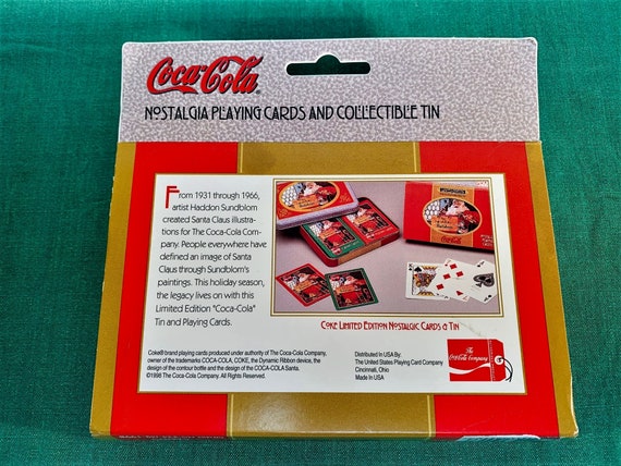 Coca Cola 1998 Limited Edition Sparkling Holidays Nostalgia