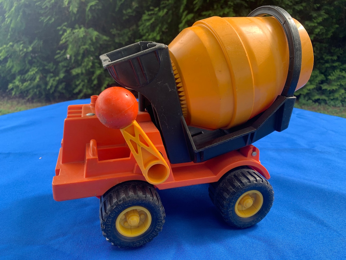 Fisher Price Cement Mixer Vehicle w Big Handle Action 315 Etsy