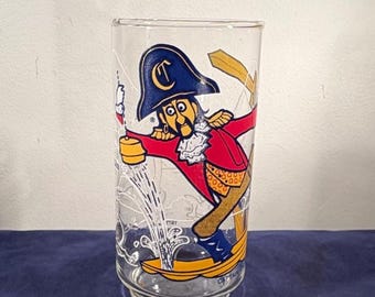 1977 Mc Donalds Action Series Captain Crook Glass