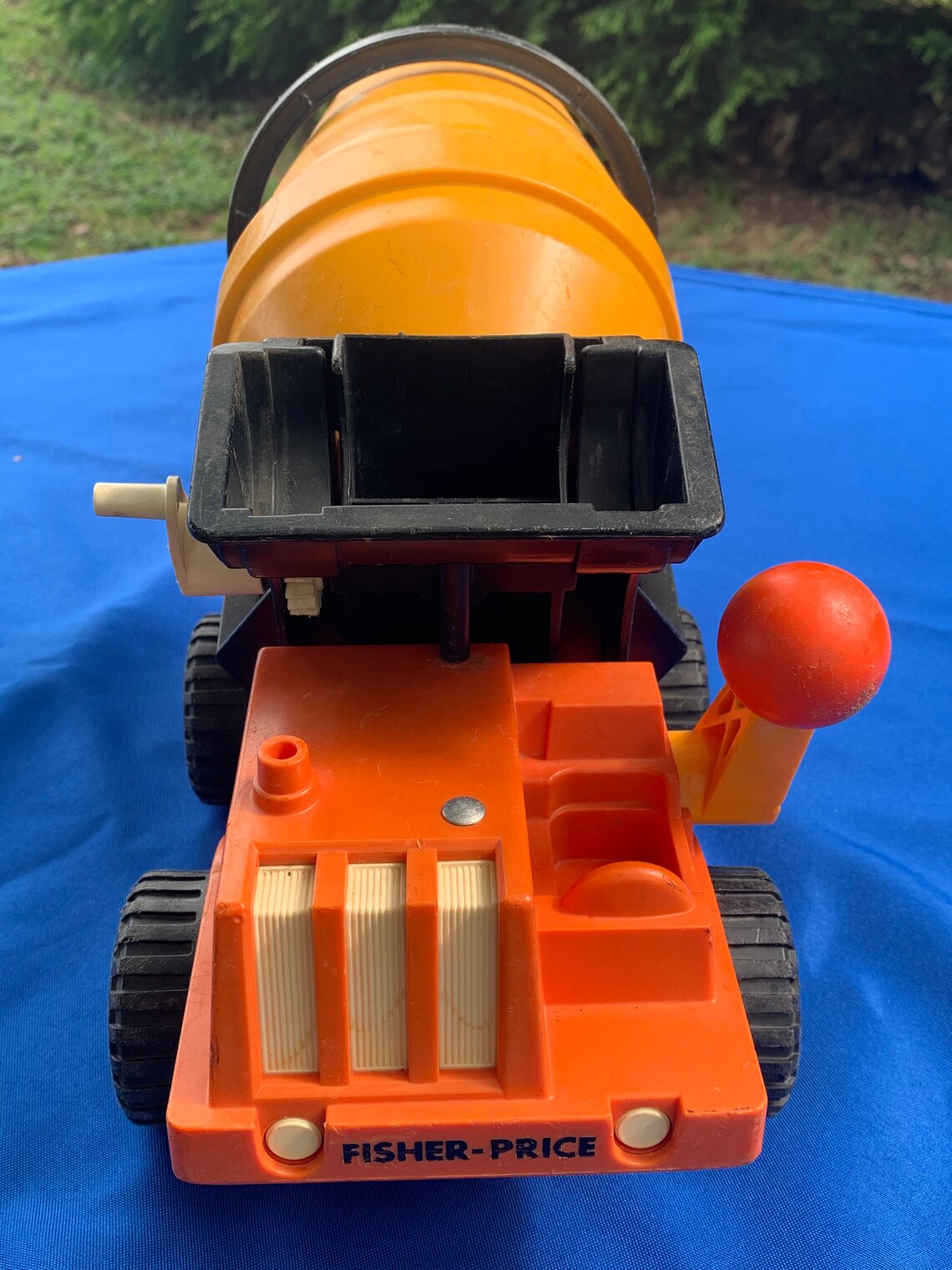 Fisher Price Cement Mixer Vehicle w Big Handle Action 315 Etsy