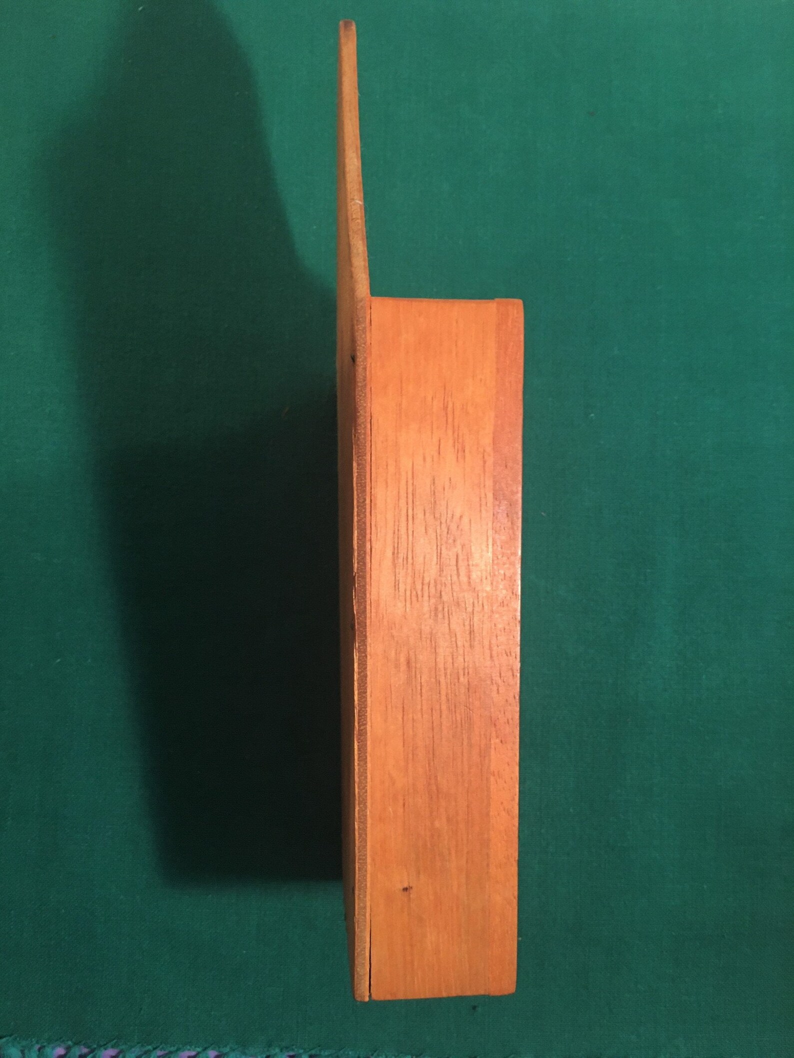 Vintage Wall Mount Wooden Letter Box W Hand Painted Folk Art Etsy