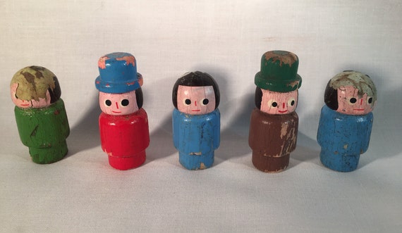 wooden little people
