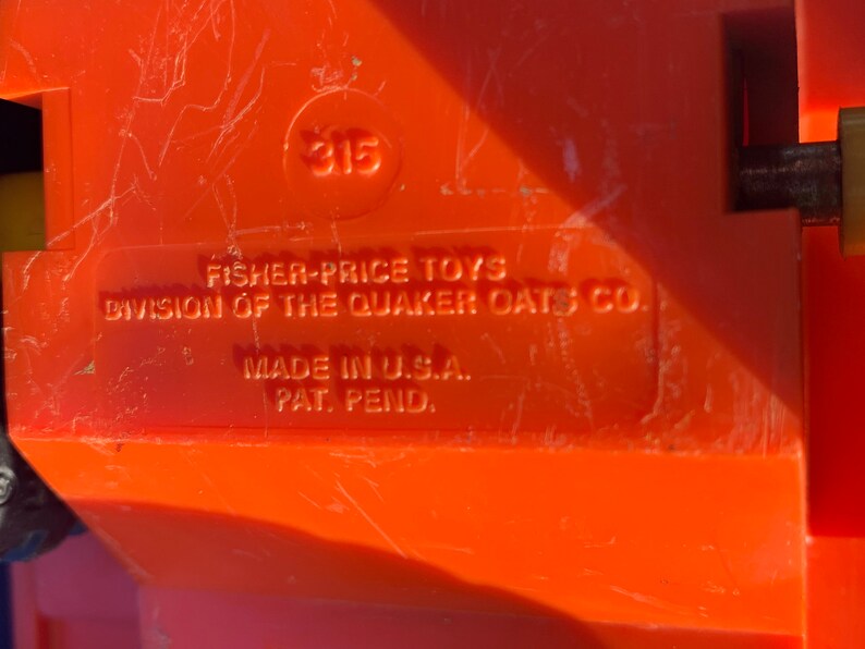 Fisher Price Cement Mixer Vehicle w Big Handle Action 315 Etsy