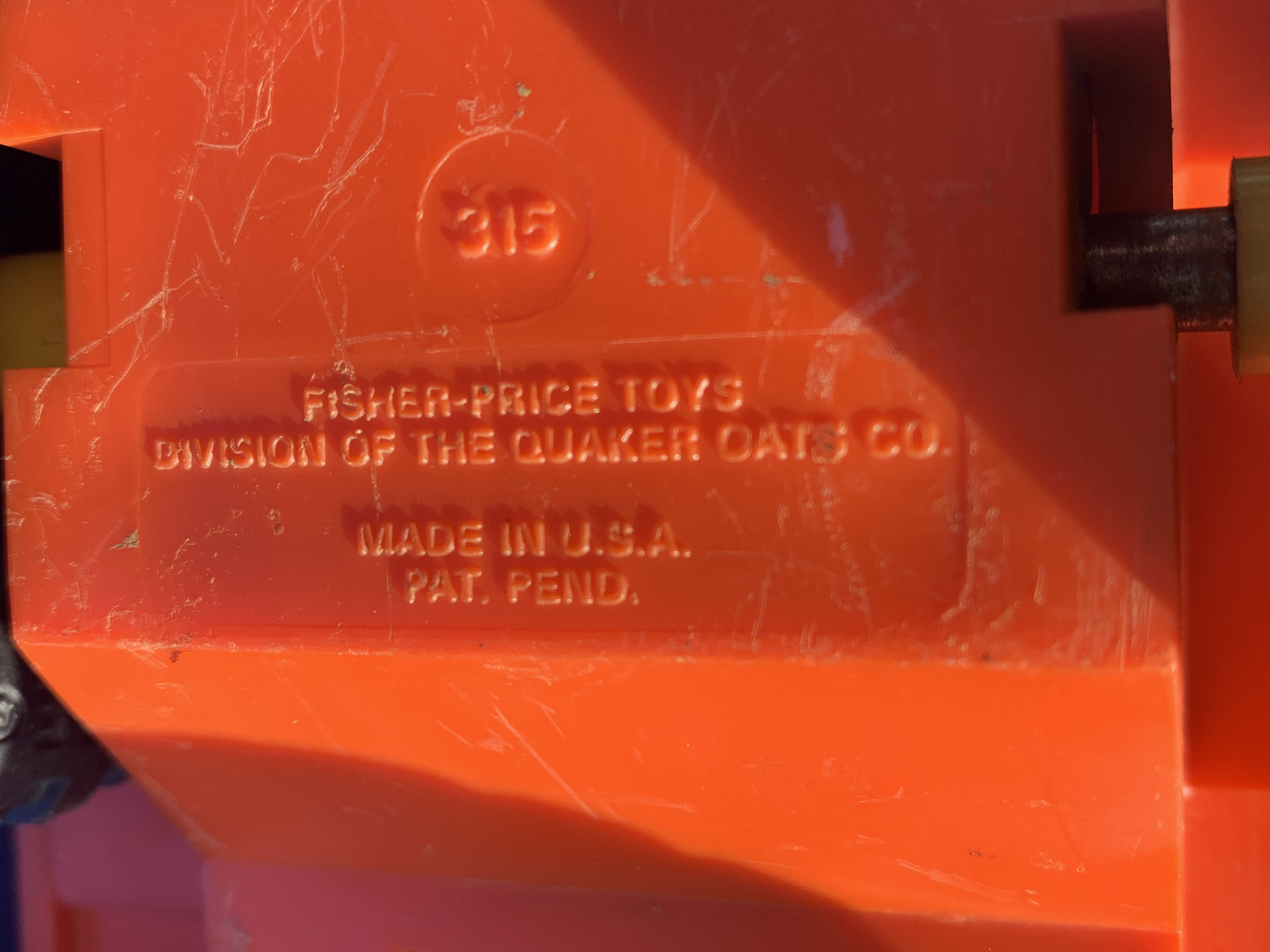 Fisher Price Cement Mixer Vehicle w Big Handle Action 315 Etsy