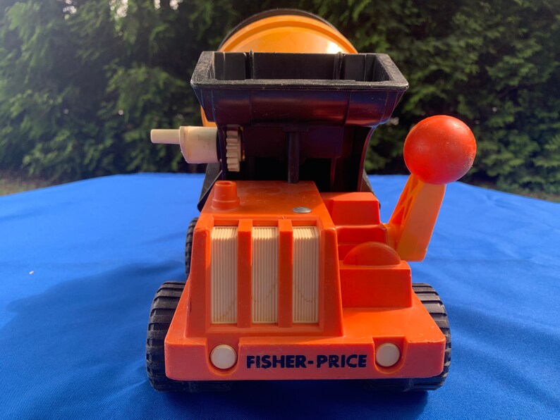 Fisher Price Cement Mixer Vehicle w Big Handle Action 315 Etsy