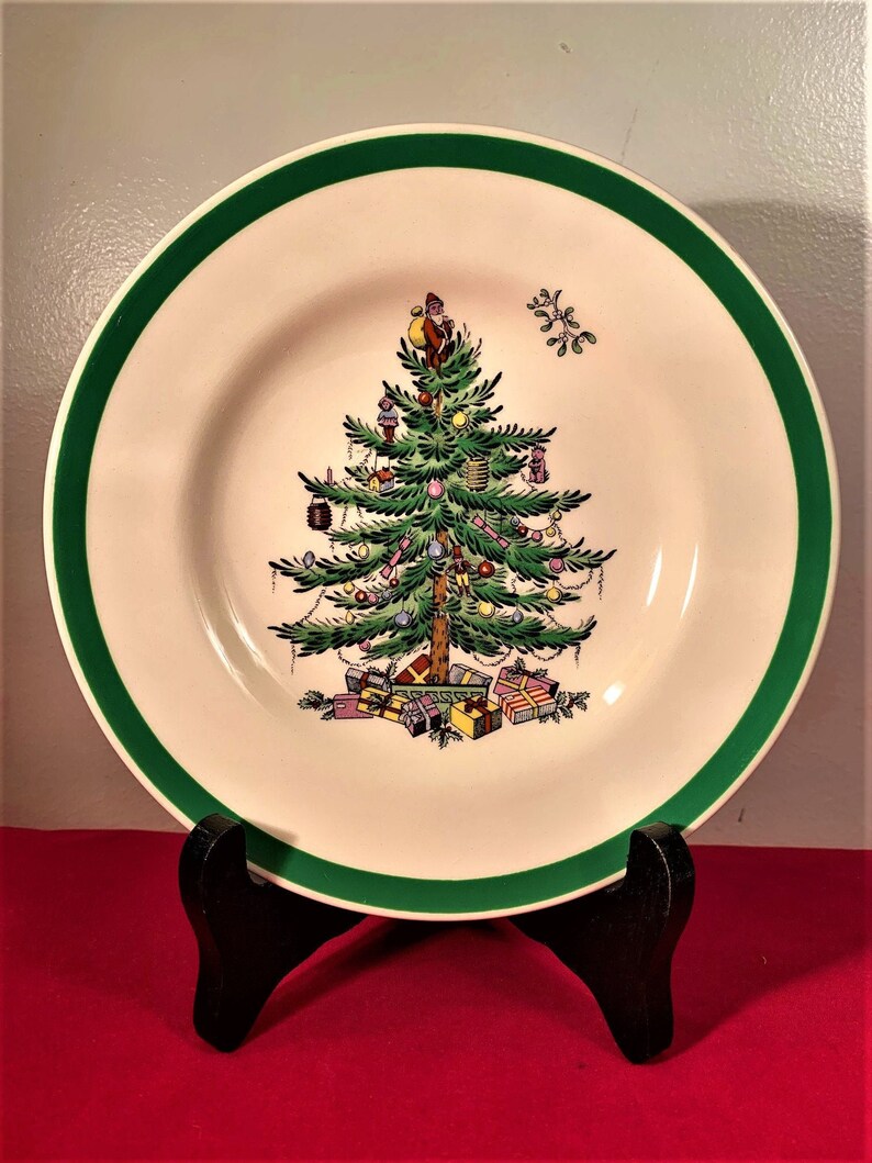 Spode Christmas Tree Bread and Butter/Dessert Plate S3324A6 Etsy