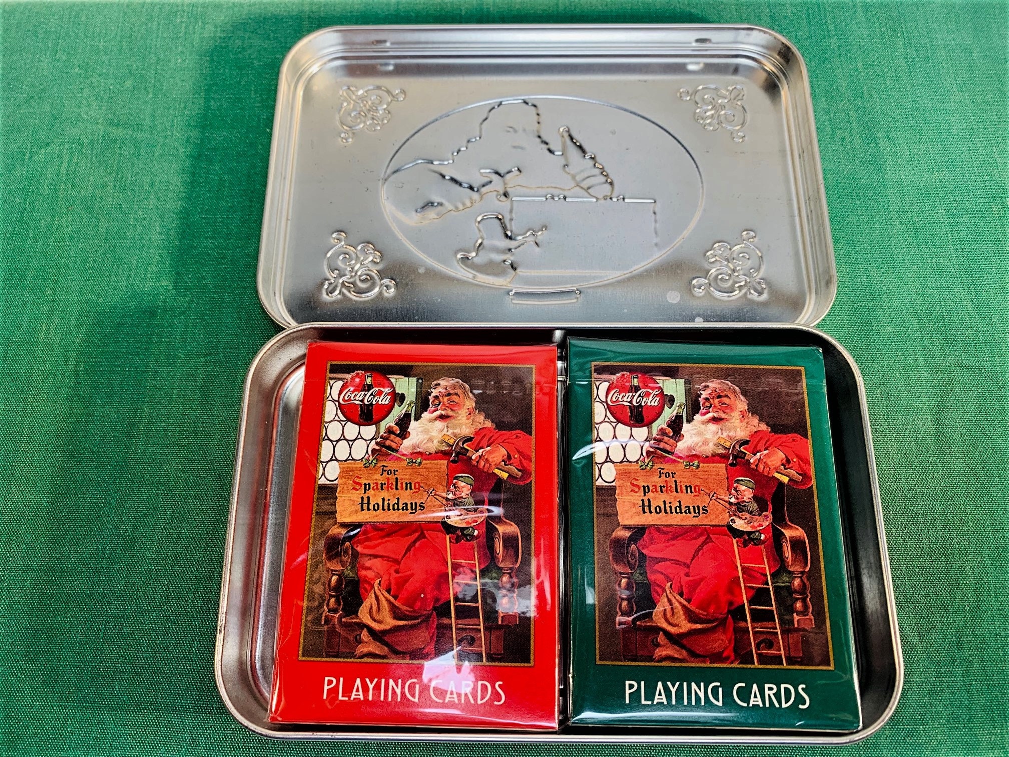 CocaCola Nostalgia Playing Cards コカコーラ Coca-Cola Nostalgia Playing Cards Double Deck With Coke