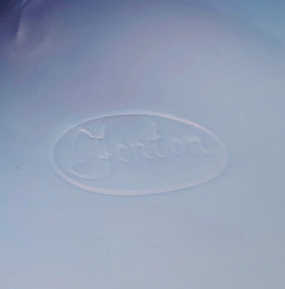 Fenton Powder Blue Milk Glass 14