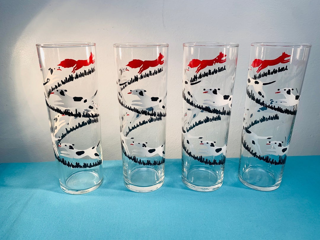 Vintage 1960's Libbey Tally Ho Glass Tom Collins Highball Etsy