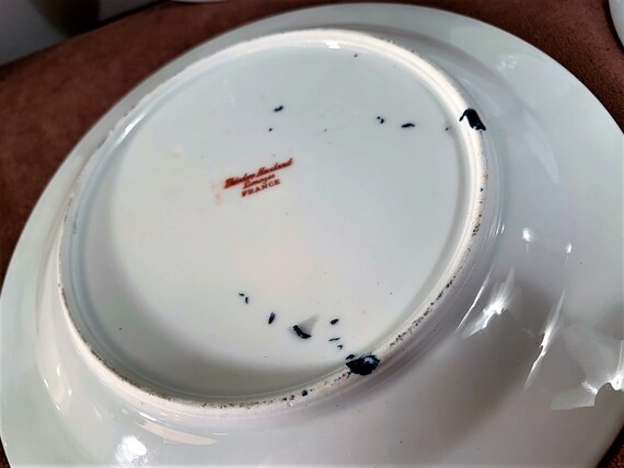 Antique Theodore Haviland Limoges France Purple Violets Fine China