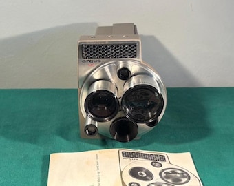 Vintage Argus M3 Cinetronic Movie Camera 8MM Automatic