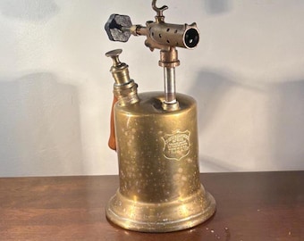 Antique Clayton & Lambert Brass Blow Torch