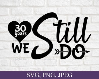 Free Free 252 30Th Wedding Anniversary Svg SVG PNG EPS DXF File