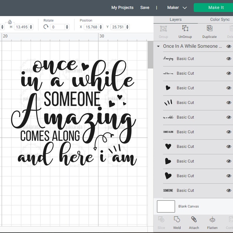 Once in a While Someone Amazing Comes Along and Here I Am SVG, Be ...