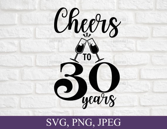 Womens Cheers To 30 Years Tshirt Gift 30th Birthday Gift For Women Womens Cheers To 30 Years Tshirt Gift 30th Birthday Gift For Women