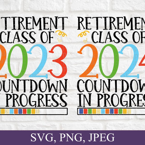 2024 Retirement Svg Etsy
