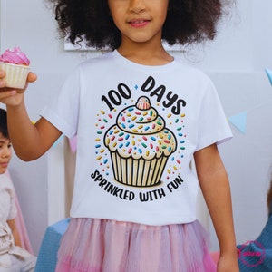 100 Days Sprinkled With Fun Png, Cupcake Lover, 100th Days of School ...