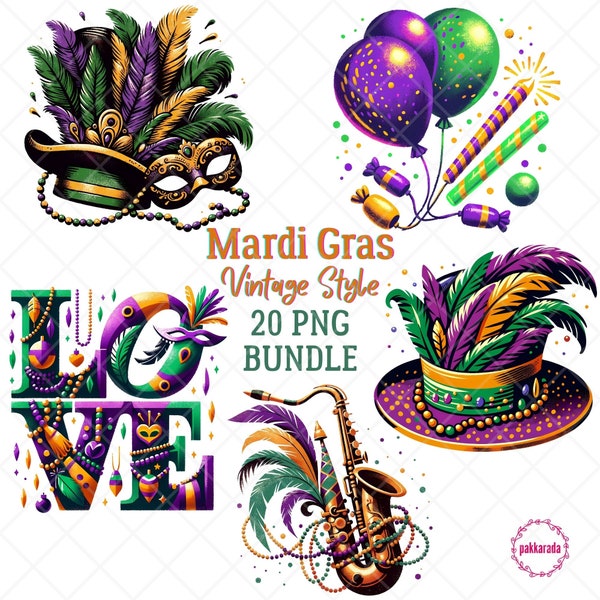 Mardi Gras, Vintage, PNG Bundle, Fancy Costume Design, Carnival Outfit Idea, Gift for Women Kids, Digital Download Files