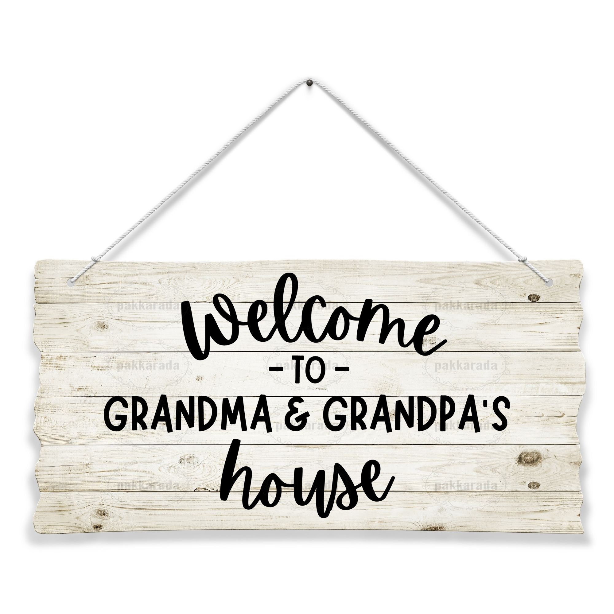 Welcome to Grandma & Grandpa's House Svg, Welcome Doormat Svg