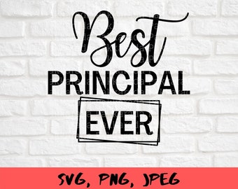 Mejor principal siempre svg, principal regalo svg, archivos svg para Cricut