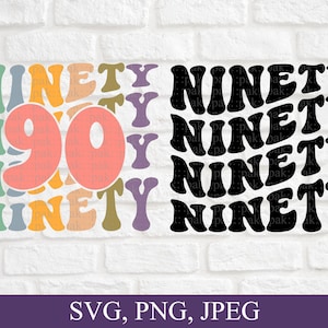 Ninety, 90th Birthday Svg, 90 Year Old Birthday Shirt Design, It&#39;s My 90th Birthday, Png, Svg File, Digital Download