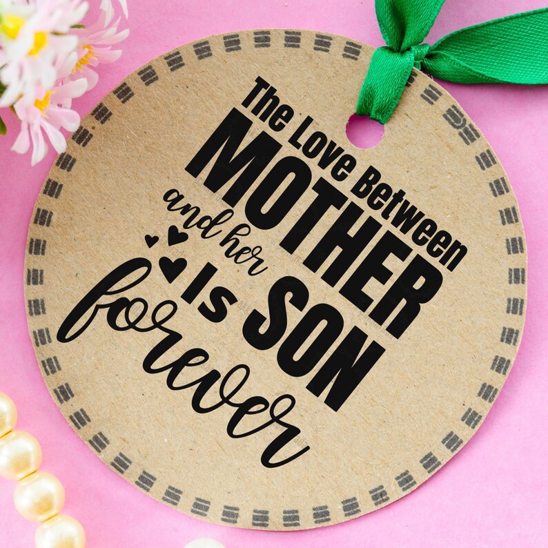 Die Liebe zwischen einer Mutter und ihrem Sohn ist für immer Etsy.de