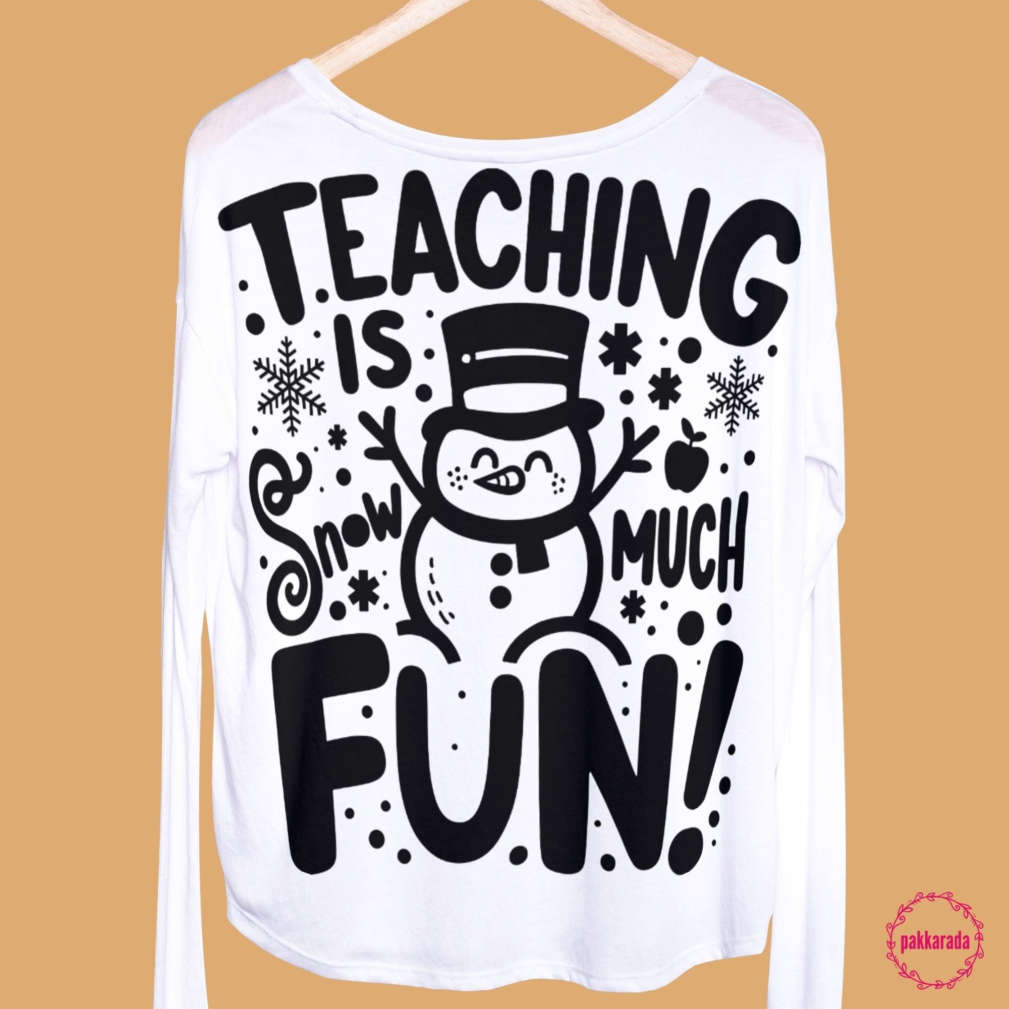 Teaching Math Is Snow Much Fun Christmas Snowman T-Shirt Teaching Math Is Snow Much Fun Christmas Snowman T-Shirt