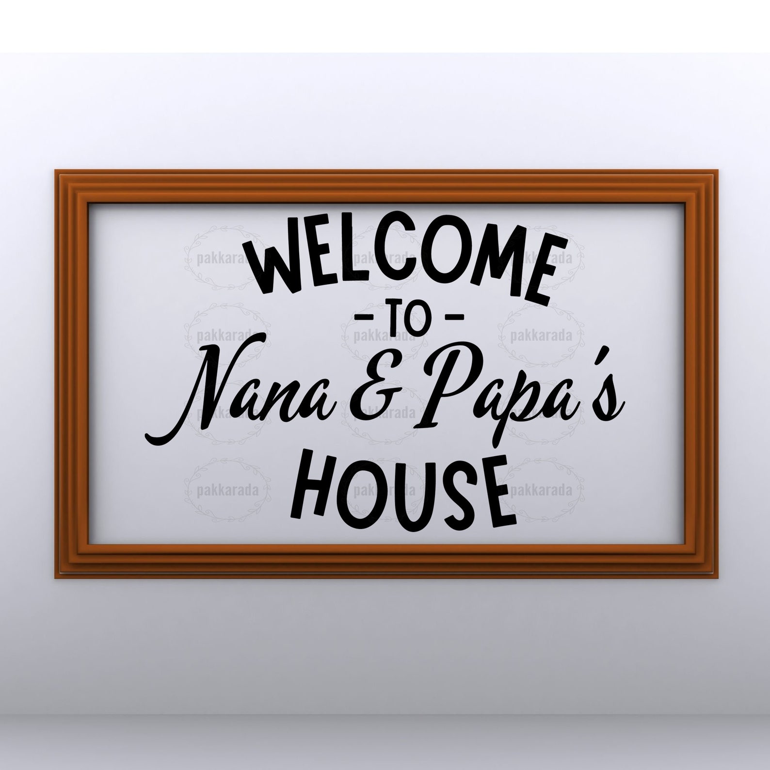 Download Welcome to Nana and Papa's House Svg Welcome Doormat Svg | Etsy