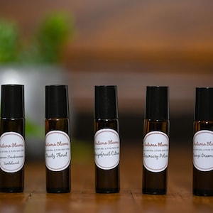Essential oil perfume, Natural Perfume, Roller bottle essential oil perfume, 10ml,  Fragrance oils, .3 oz bottle, Vegan