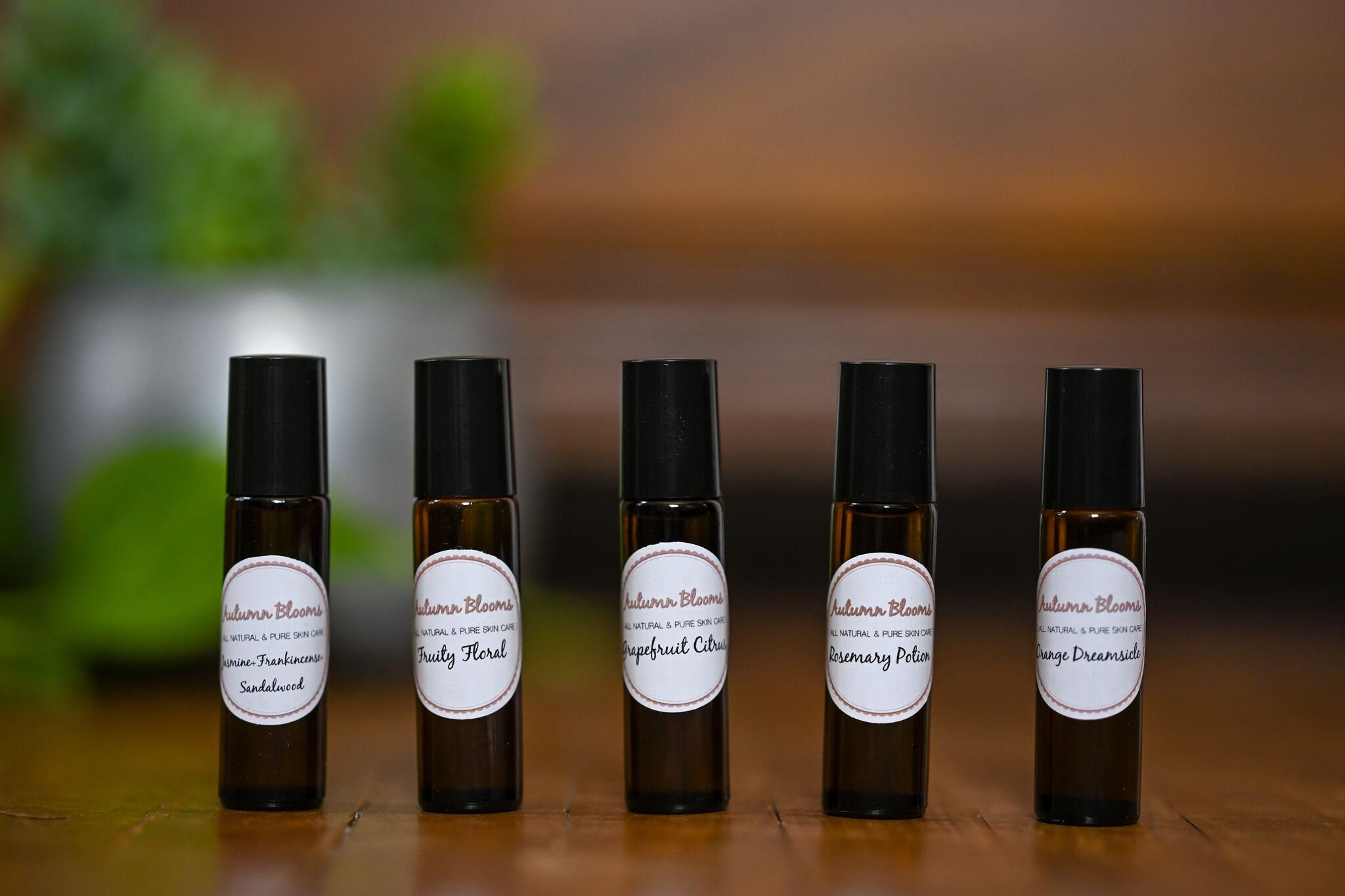 FRENCH PEAR & CASHMERE Natural Perfume Oil, Roll On, All Natural Fragrance,  Alcohol Free .33 oz.