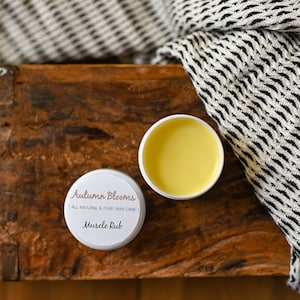 Whipped Natural muscle rub | Muscle salve | gift for runner | gift for him | gift for her