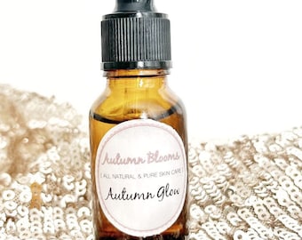 Autumn Glow Face Serum: Organic Rosehip, Vegan Skincare