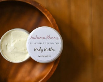 Organic Body Butter, Natural, Calendula Body Butter,  Gift for her