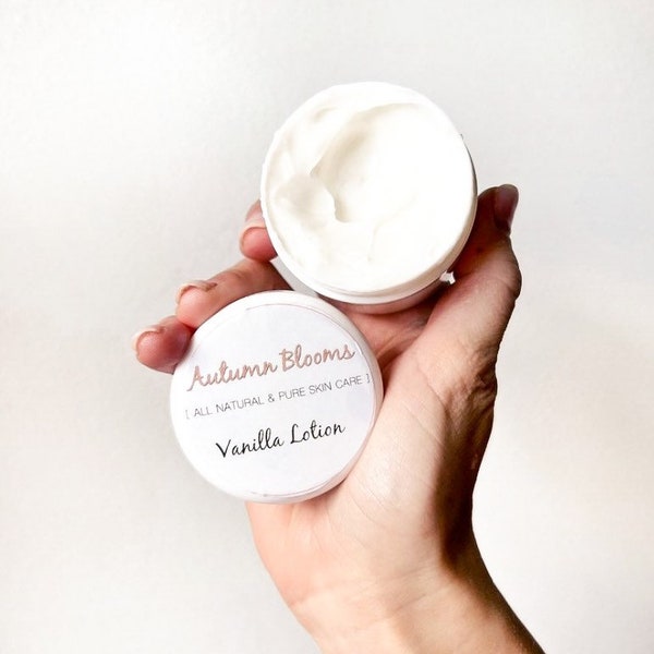 Vanilla lotion | Body cream | Natural shea butter lotion | Gift for her