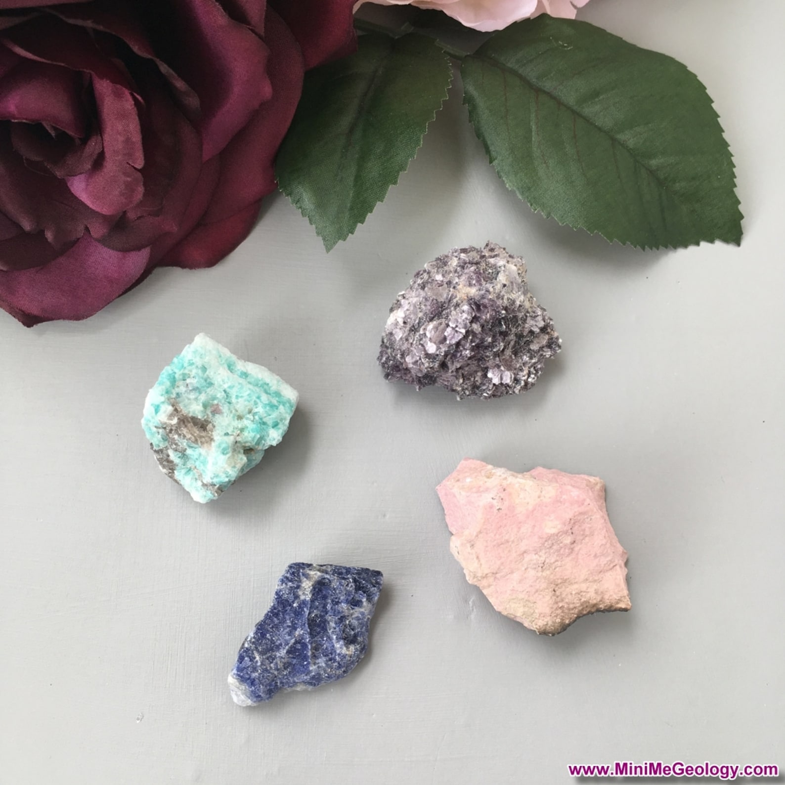 Stress Relief Metaphysical Crystal Set Natural Healing Etsy